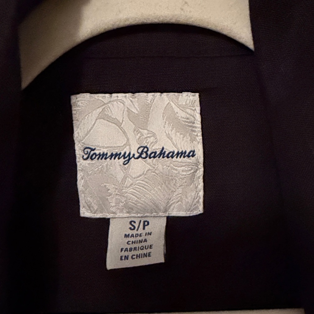 Tommy Bahama Black Linen Jacket - Picture 2 of 5